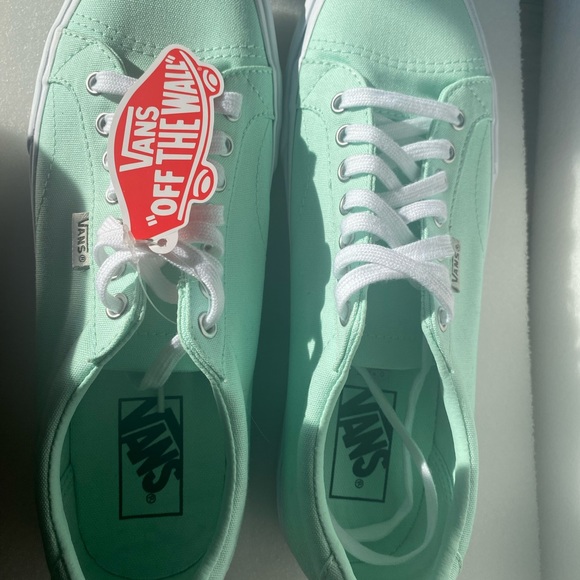 Vans Court Bay/True Shoes Woman’s 9.5 Mint Green - Picture 3 of 11